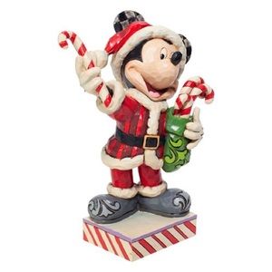 Disney Traditions Santa Mickey Statue by Jim Shore
